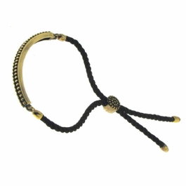 Panarea Bracelet BS19RUNE en argent marron ajustable