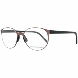 Monture de Lunettes Unisexe Porsche P8312-53F Marron Bronze Ø 53 mm