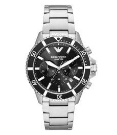 Armani AR11360 avec bracelet en acier inoxydable argenté