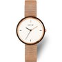 Mam MAM664 - Montre Unisexe en Ébène et Acier Rose