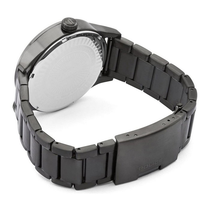 Police R1453282003 avec cadran bleu et bracelet gris