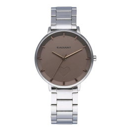 Radiant RA546203 avec cadran marron et bracelet argenté