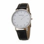 Montre Unisexe Madison L490B-PN Blanc Noir (Ø 40 mm)