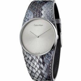Calvin Klein K5V231Q4 - Montre analogique femme gris et argenté