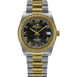 Bellevue I.11 montre analogique en acier inoxydable