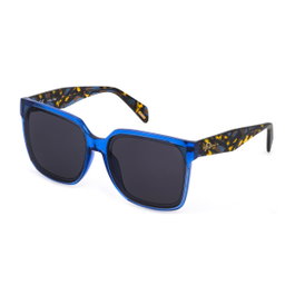 Police SPLC23E-61097D - Lunettes de soleil bleues pour femme
