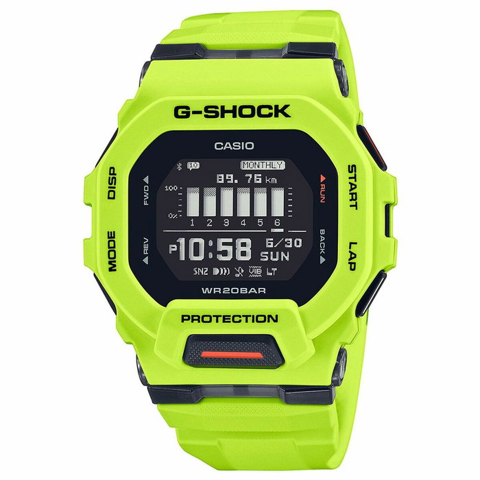Casio G-Shock Sport GBD-200-9ER Jaune fluo Casio G-Shock Sport GBD-200-9ER Jaune fluo