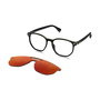 Monture de Lunettes Homme Havaianas UBATUBACS807U Noir Rouge Ø 51 mm