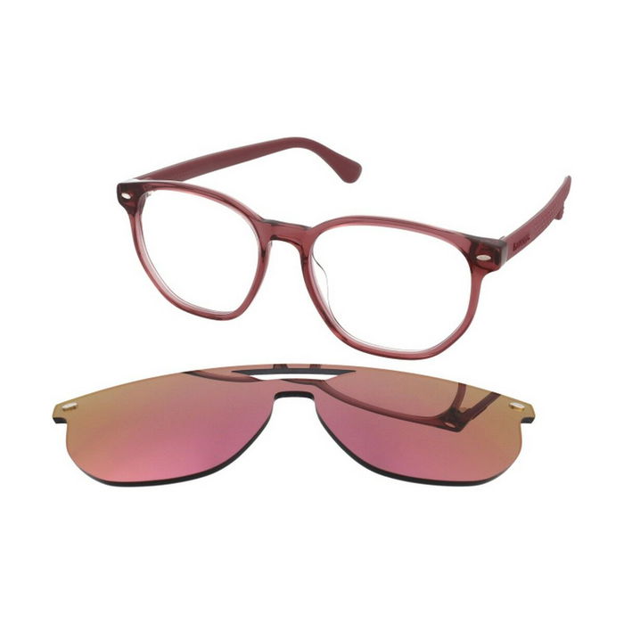 Monture de Lunettes Homme Havaianas UBATUBCSLHFVQ Rose Ø 51 mm