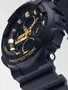 Casio G-Shock - Montre bracelet numérique pour femme - Chronographe 1/1000s - Résistante aux chocs et à l'eau (20 bars) - Verre minéral - Noir