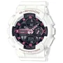 Casio G-Shock Classic Montre Femme - Blanc - Quartz - Double affichage - Chronographe - Cadran Ronde - Résine