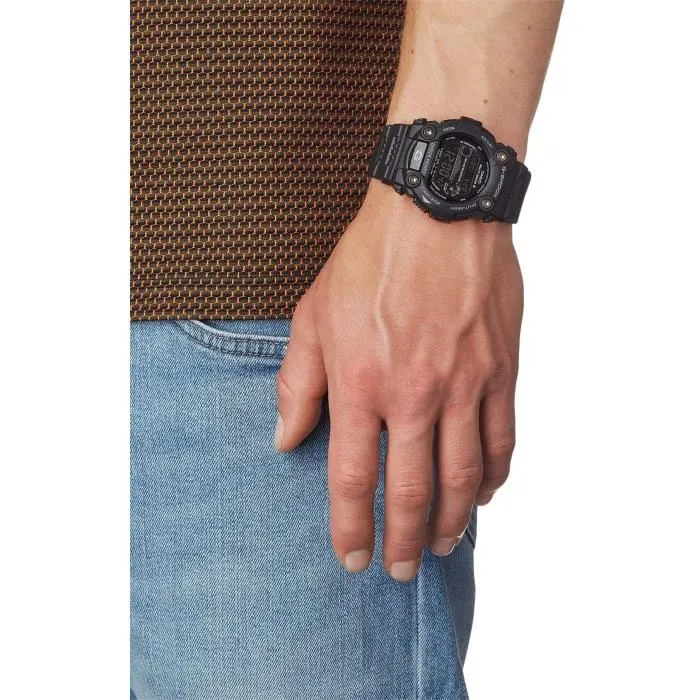 Casio G-Shock Classic Montre Homme Digitale Noire Résistante aux Chocs Énergie Solaire