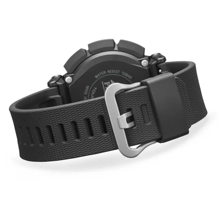 Casio PRG-340-1ER Montre Sport Multifonction - Altimètre, Baromètre, Thermomètre, Boussole Numérique - Solaire - Boîtier 54,7 mm Noir