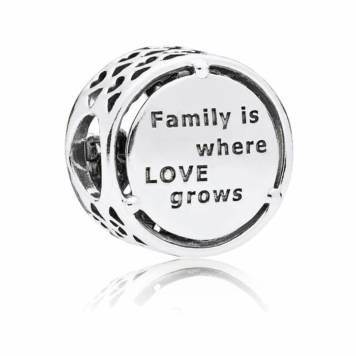 Pendentif Femme Pandora OPENWORK FAMILY ROOTS
