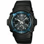 Casio G-Shock AWG-M100A-1AER Noir et bleu