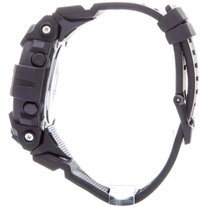 Casio Montre G-Shock G-SQUAD Homme Noir avec Bluetooth Smart, Super Illuminator, Résistance aux Chocs - Boîtier 51 mm, Bracelet Résine - Pour Fitness et Activités Sportives