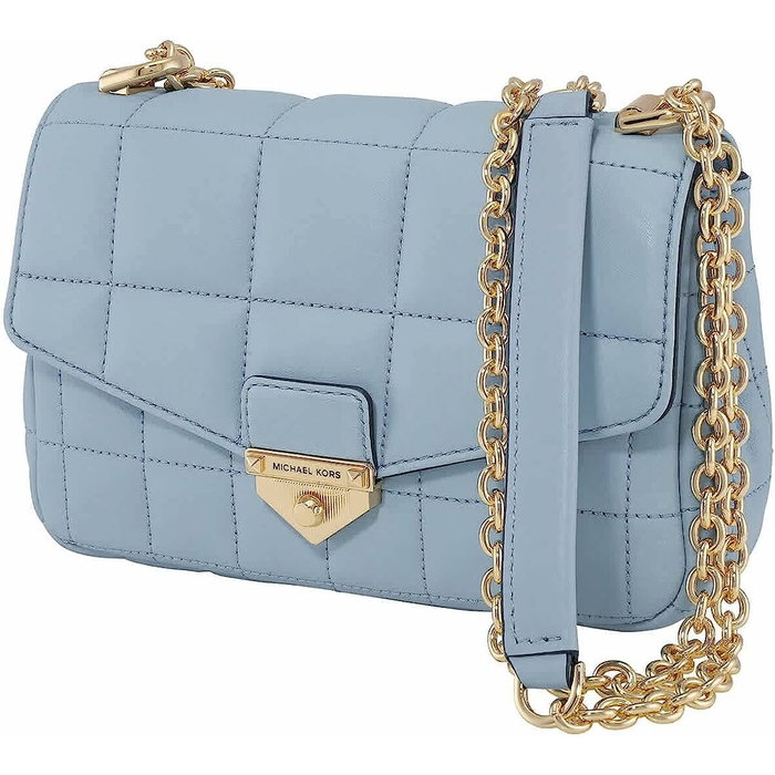 Sac-à-main Femme Michael Kors 30H0G1SL1T-PALE-BLUE Bleu 21 x 18 x 12 cm Sac-à-main Femme Michael Kors 30H0G1SL1T-PALE-BLUE Bleu 21 x 18 x 12 cm