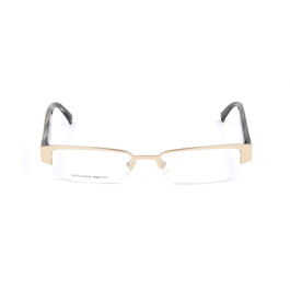 Monture de Lunettes Unisexe Alexander McQueen AMQ4159R2E Doré Ø 51 mm