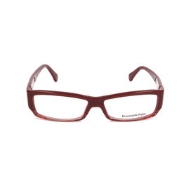Monture de Lunettes Unisexe Ermenegildo Zegna VZ353609M8 Rouge Ø 55 mm