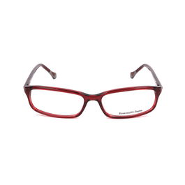 Monture de Lunettes Unisexe Ermenegildo Zegna VZ35380954 Rouge ø 56 mm