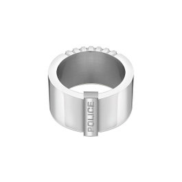 Police Bague GEAR RING SS T-26 Argentée
