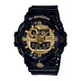 Casio Montre G-Shock en résine noire - Montre digitale robuste avec affichage numérique