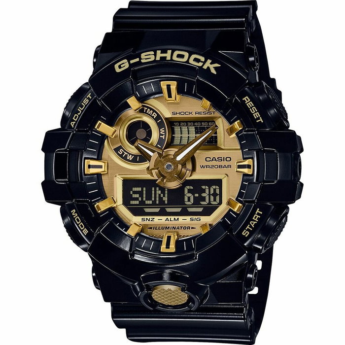 Casio G-Shock GA-710 Noir et Or
