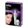 Braun FaceSpa 810 Épilateur et Brosse Nettoyante Visage Blanc