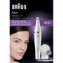 Braun FaceSpa 810 Épilateur et Brosse Nettoyante Visage Blanc