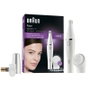 Braun FaceSpa 810 Épilateur et Brosse Nettoyante Visage Blanc