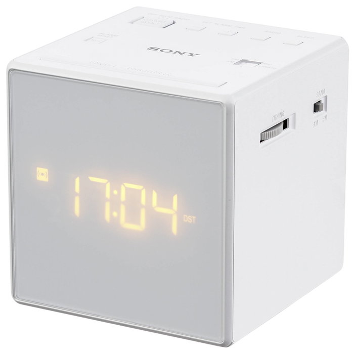 Sony Radio-réveil ICFC1W LED Blanc Sony Radio-réveil ICFC1W LED Blanc