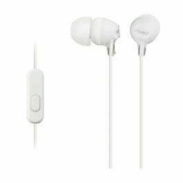 Casques avec Microphone Sony MDR-EX155AP Blanc
