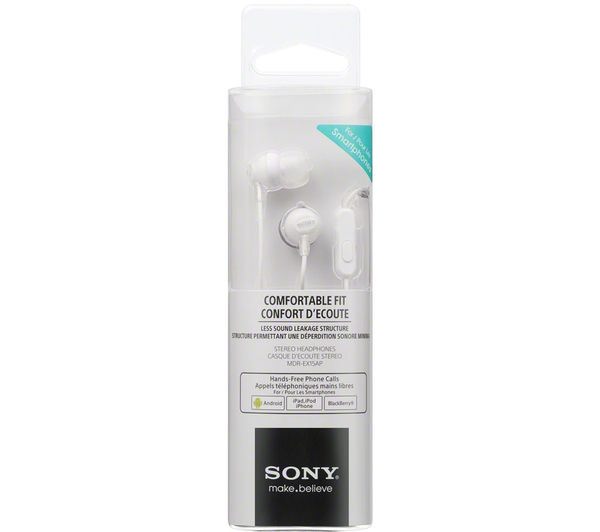 Sony MDR-EX15APW Blanc