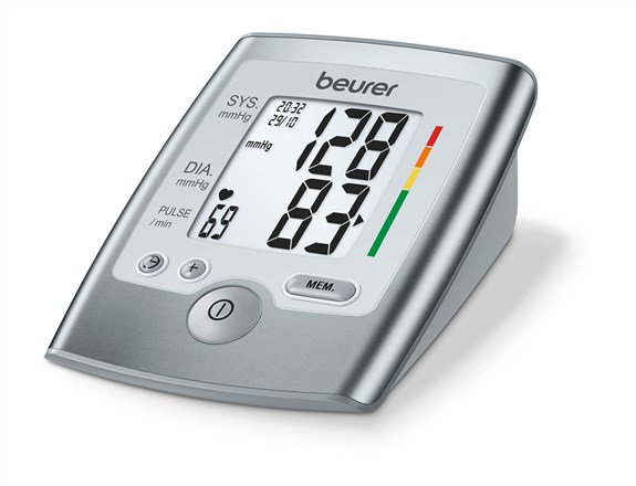 Beurer BM-35 Tensiomètre bras numérique automatique avec mémoire 2 x 60 mesures, détecteur d'arythmie et écran LCD