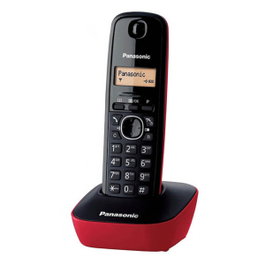 Panasonic Téléphone DECT rouge KXTG1611RJ