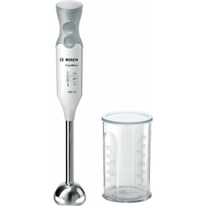 BOSCH MSM66110 Mixeur plongeant 600W Blanc Gris