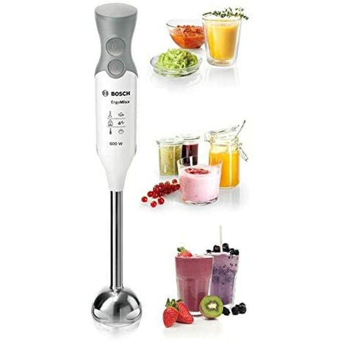 BOSCH MSM66110 Mixeur plongeant 600W Blanc Gris