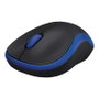 Logitech M185 Souris sans fil, Bleu/Noir