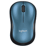 Logitech M185 Souris sans fil, Bleu/Noir