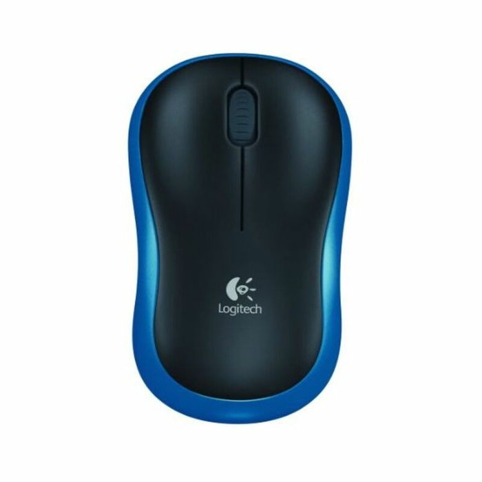 Logitech M185 Souris sans fil, Bleu/Noir