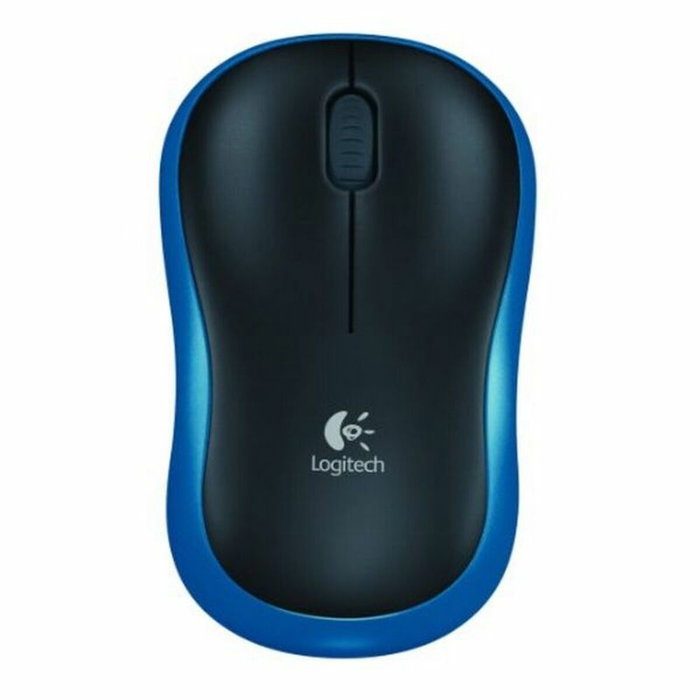 Logitech M185 Souris sans fil, Bleu/Noir