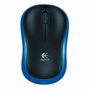 Logitech M185 Souris sans fil, Bleu/Noir