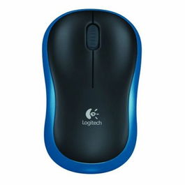 Souris Optique Logitech M185 Bleu/Noir