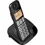 Téléphone Sans Fil Panasonic KX-TGE310SPB Noir Ambre