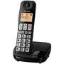 Téléphone Sans Fil Panasonic KX-TGE310SPB Noir Ambre