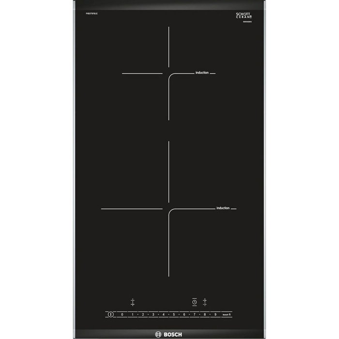 Bosch PIB375FB1E Table de cuisson Domino à induction 2 foyers