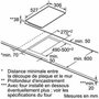Bosch PIB375FB1E Table de cuisson Domino à induction 2 foyers