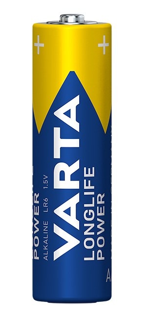 Varta 4906121414 Piles alcalines LR06 AA Longlife Power 4 unités