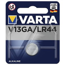 Varta 4276112401 - Pile de bouton alcaline V13GA/LR44 155mAh pour clés de voiture, calculatrices, appareils électroniques