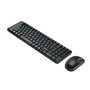 Clavier et souris sans fil Logitech MK220 Noir Espagnol Qwerty